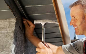 Scatness fascia installation